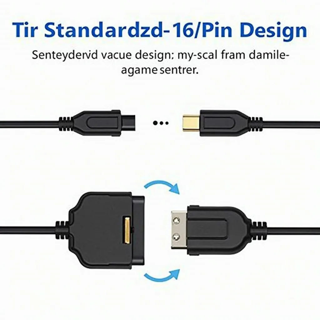 Close Up of an OBD2 Connector