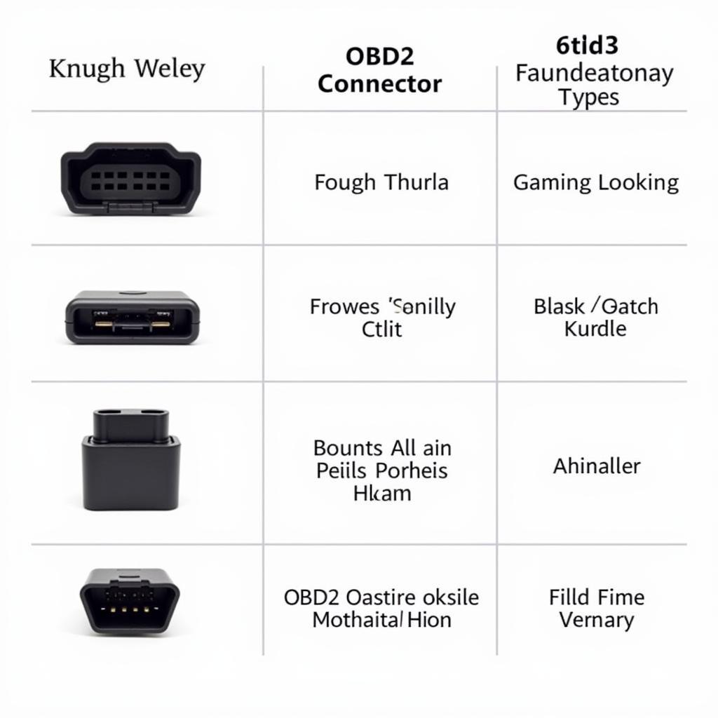 Motorcycle OBD2 Connector Comparison