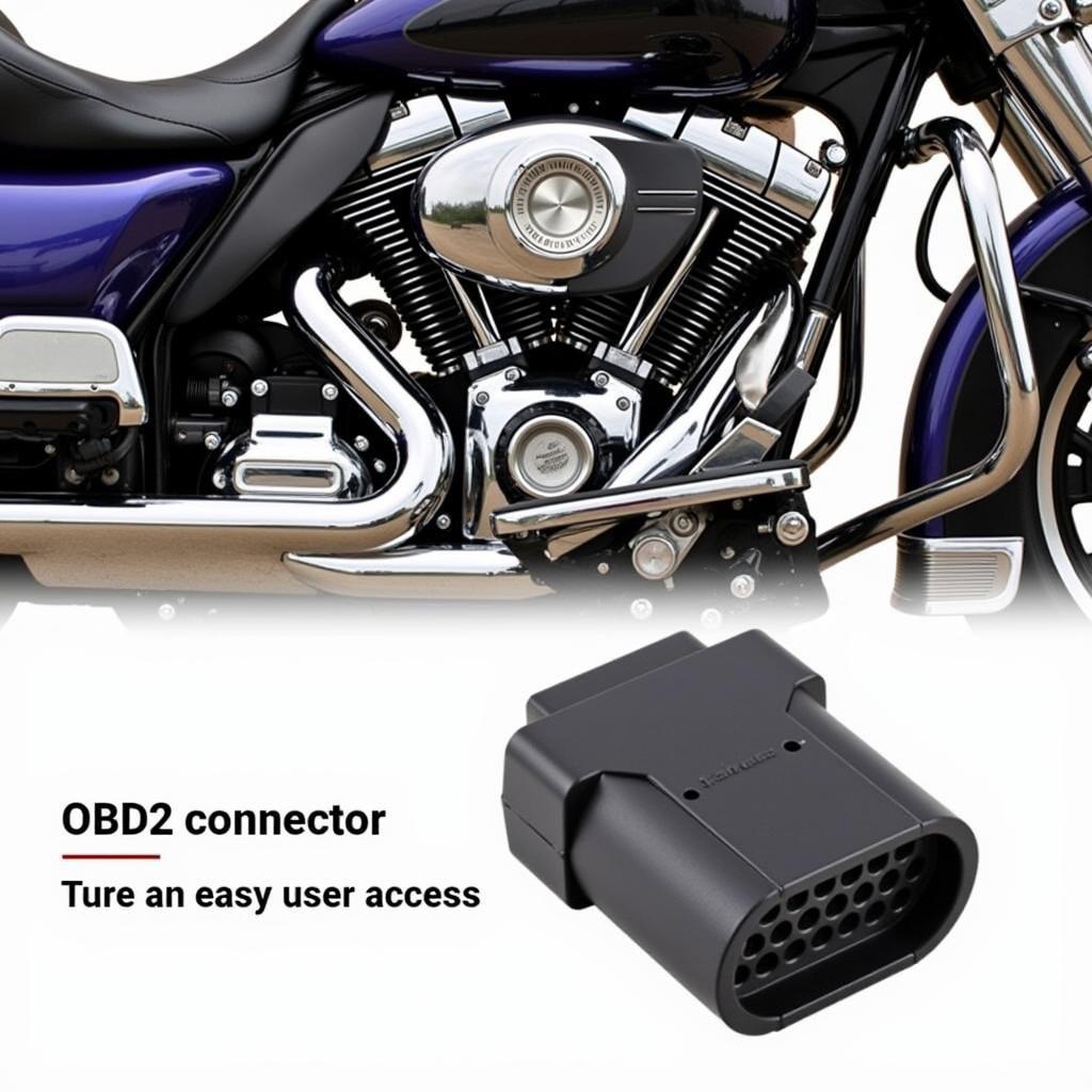 OBD2 Connector Location on 2005 Electra Glide