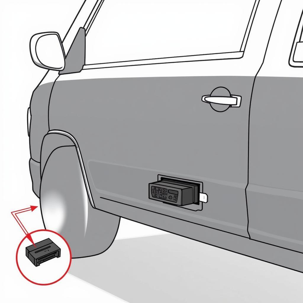 Locating the OBD2 Connector in a Vehicle