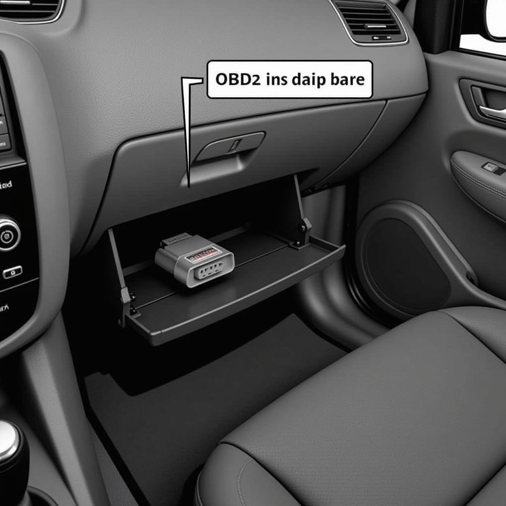 OBD2 Connector Location