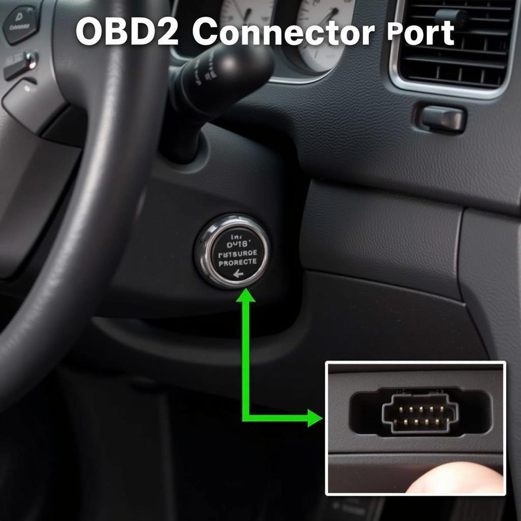 OBD2 Connector Location