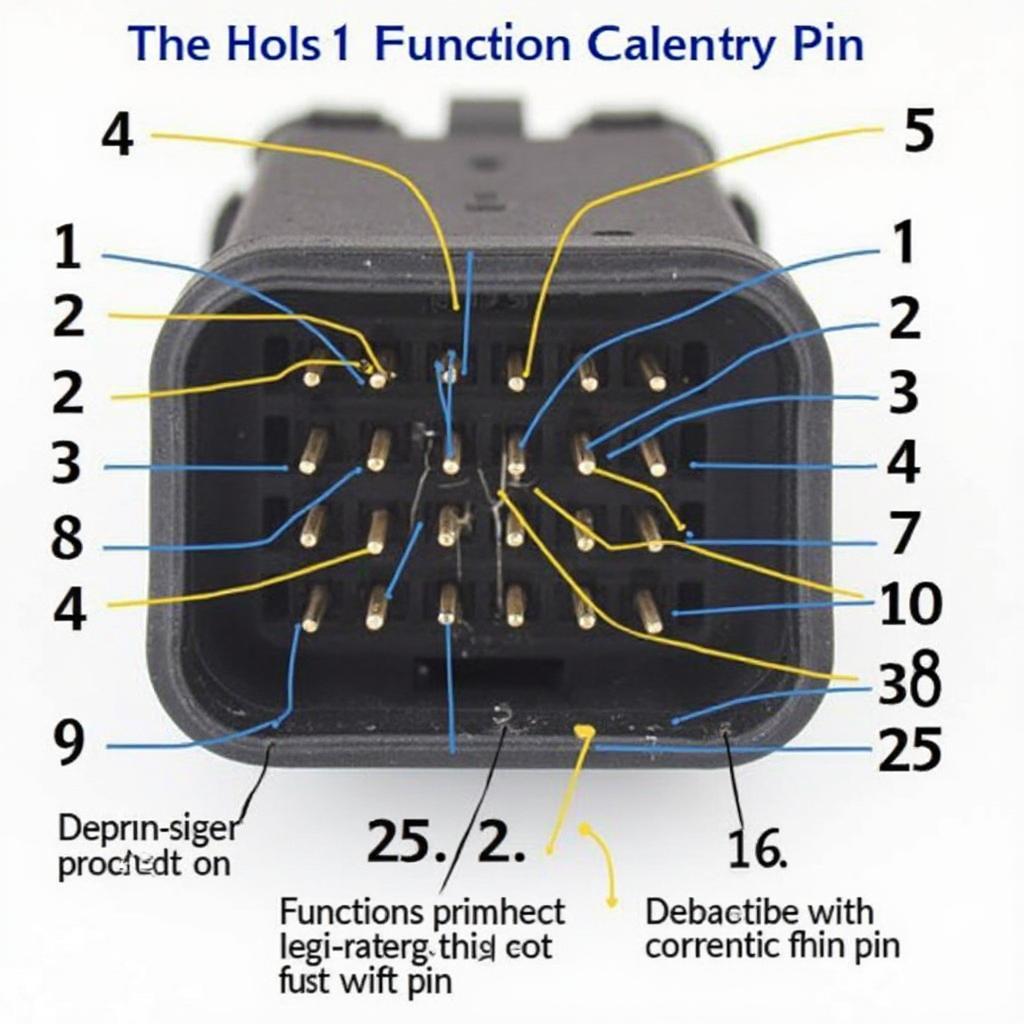 OBD2 Connector Pin Layout