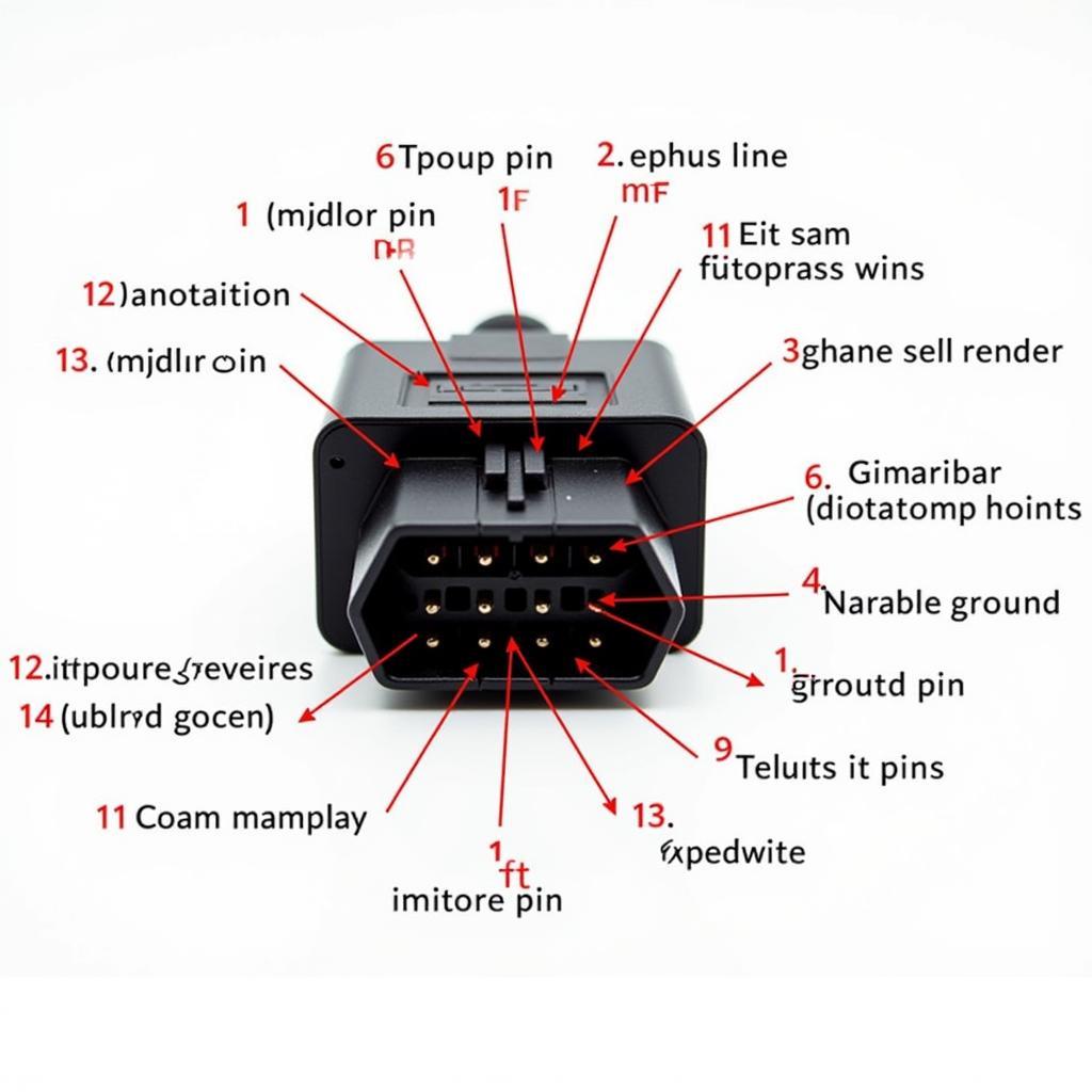 OBD2 Connector Pins