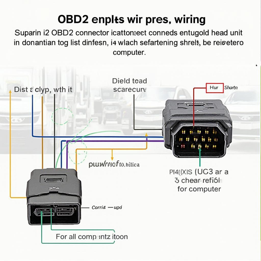 OBD2 Connector and Wiring Diagram