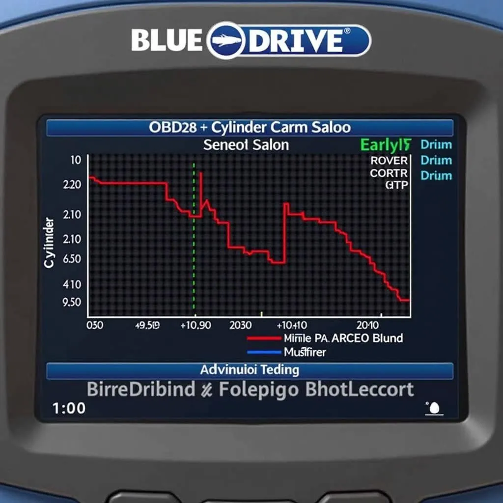 OBD2 Cylinder Data Showing Misfire Detection