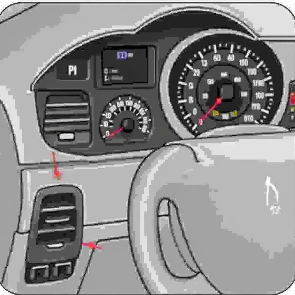 OBD2 Data Link Connector Location