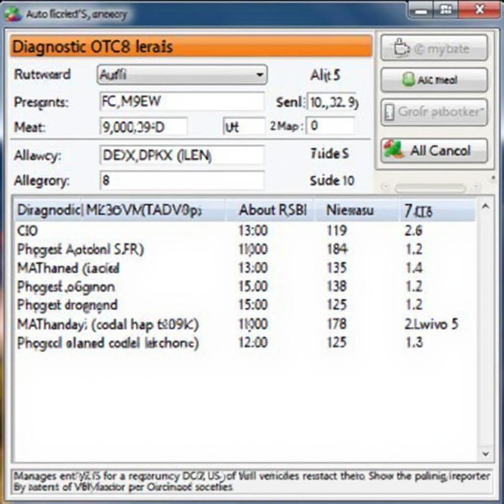 Sample OBD2 Diagnostic Report