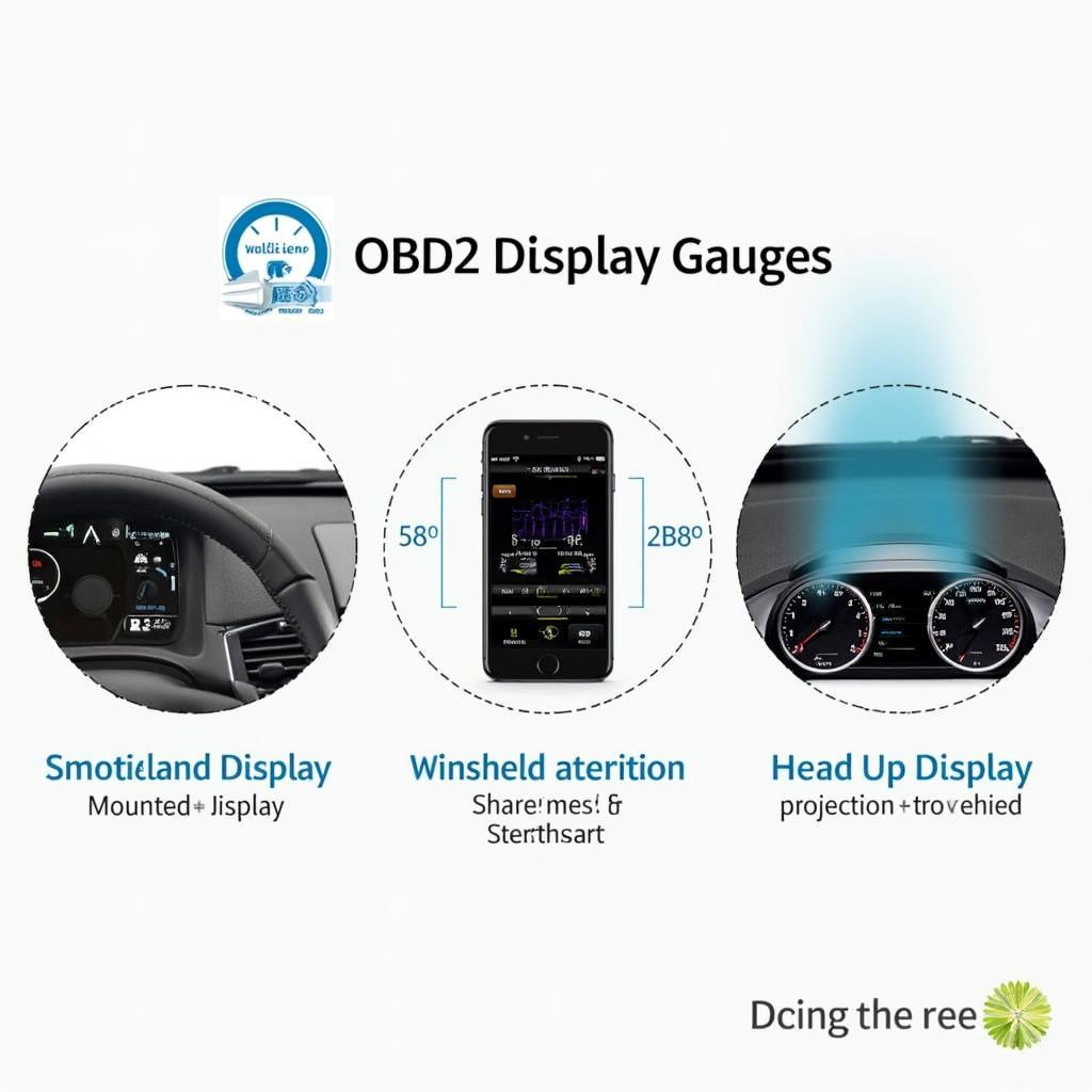 Types of OBD2 Display Gauges