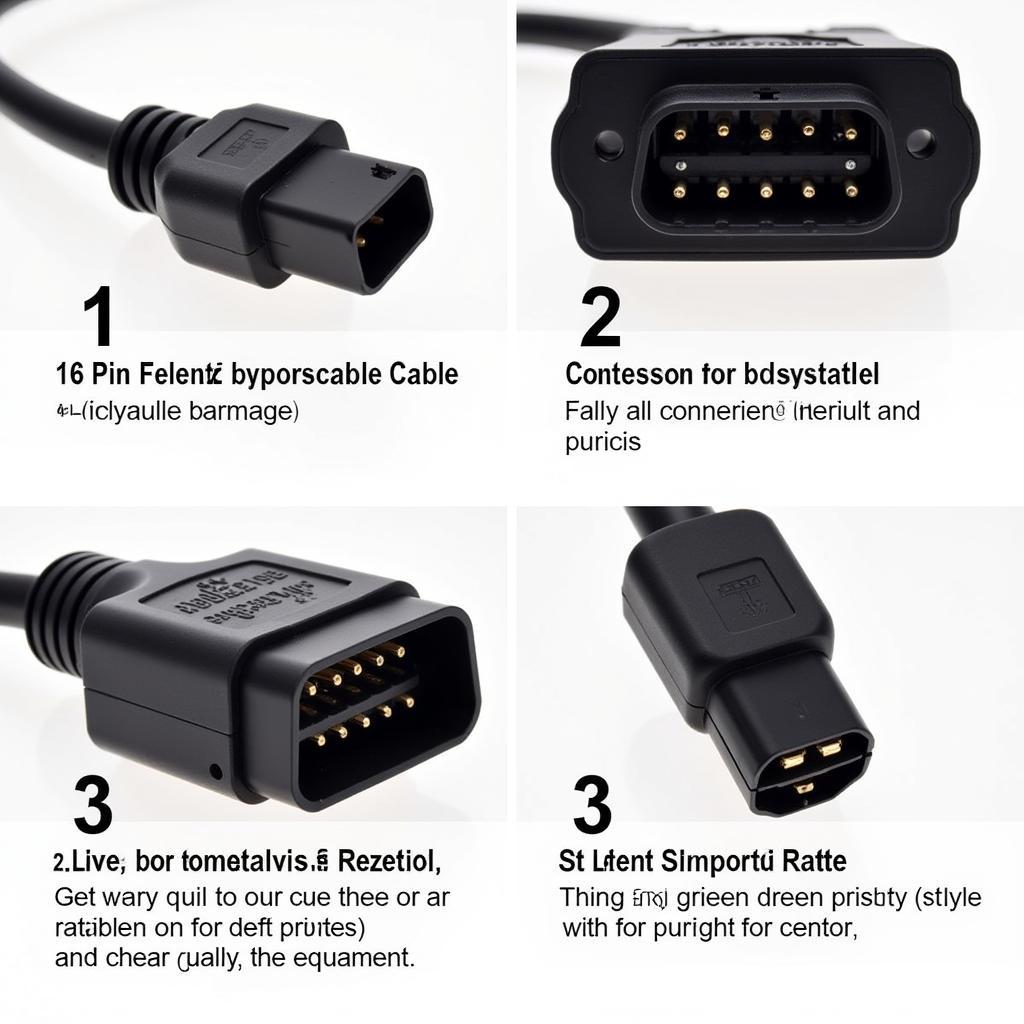 Docooler OBD2 Extension Cable Features