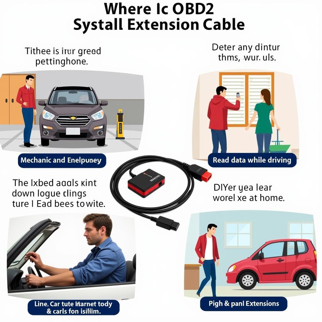 Common Uses of an OBD2 Extension Cable