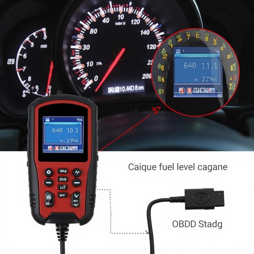 Example of OBD2 Fuel Level Reading