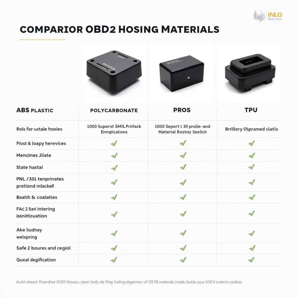 Comparison of OBD2 Housing Materials