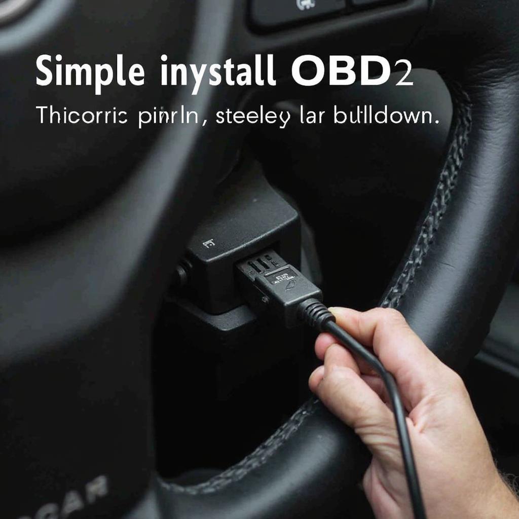 OBD2 HUD A8 Installation Process