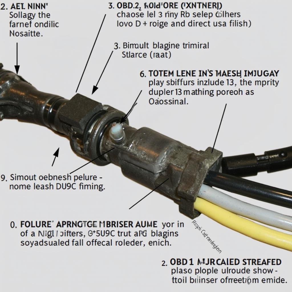 OBD2 Injector Clips Installed on an OBD1 Harness