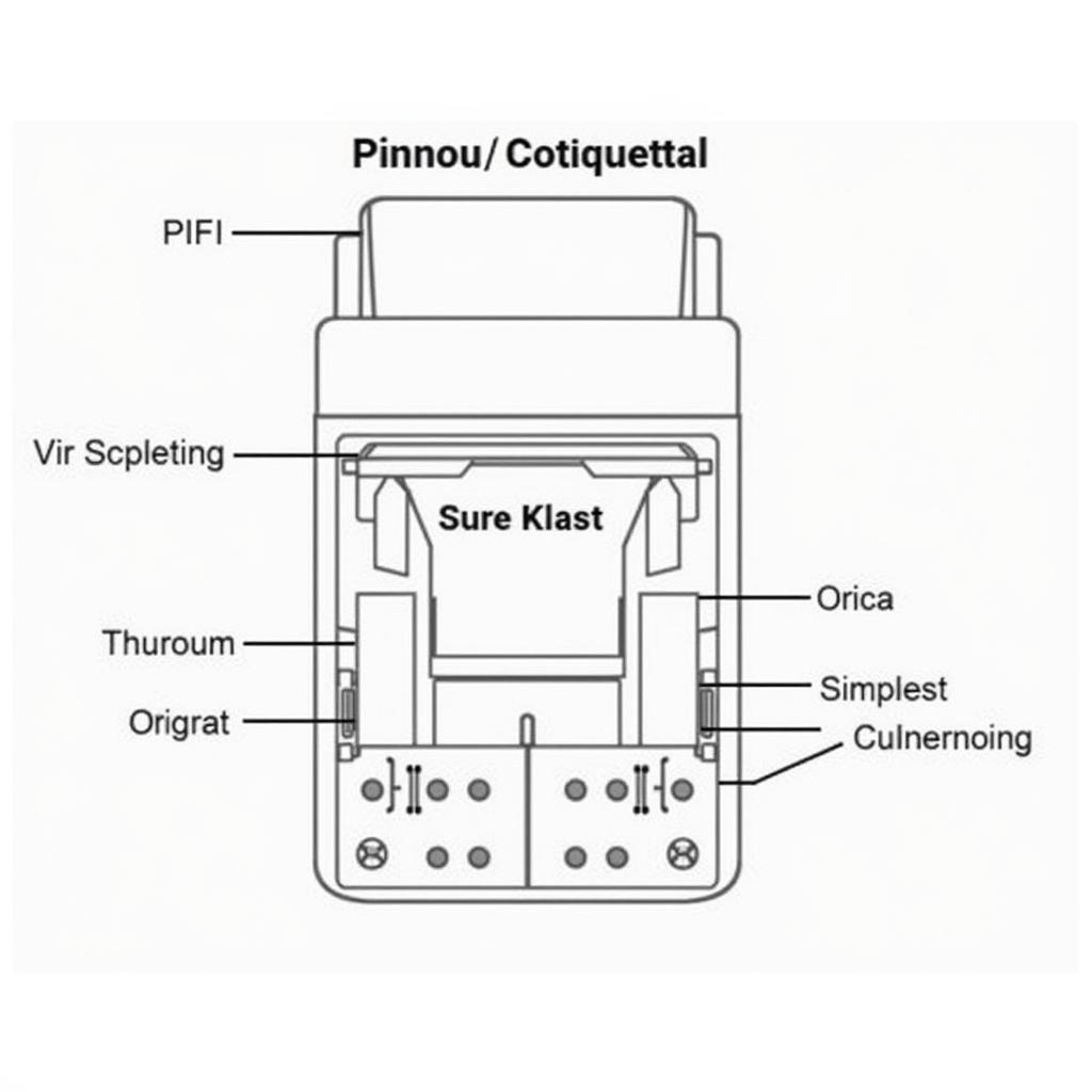 OBD2 Jack Pinout Diagram