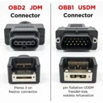 OBD2 JDM and OBD1 USDM Connectors