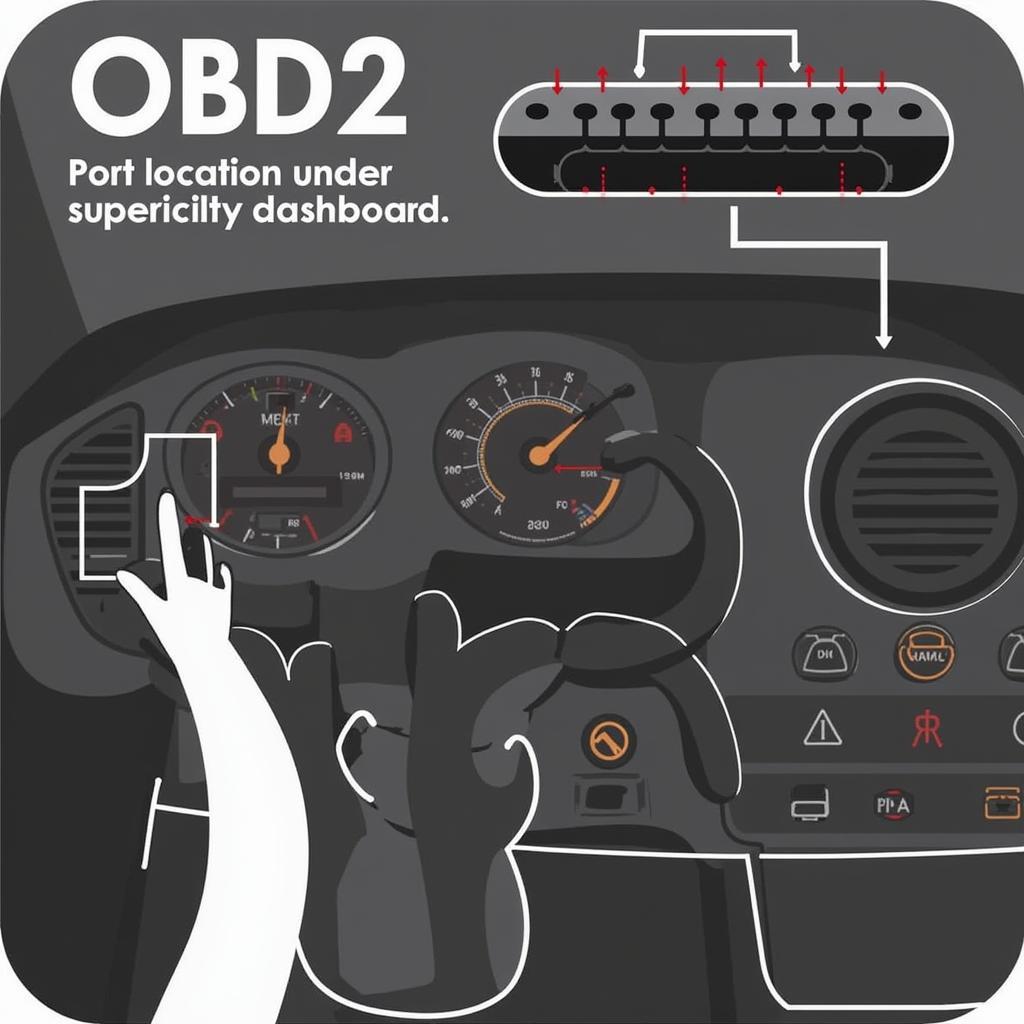 OBD2 Port Under Dashboard