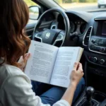 Consulting a Vehicle's Manual