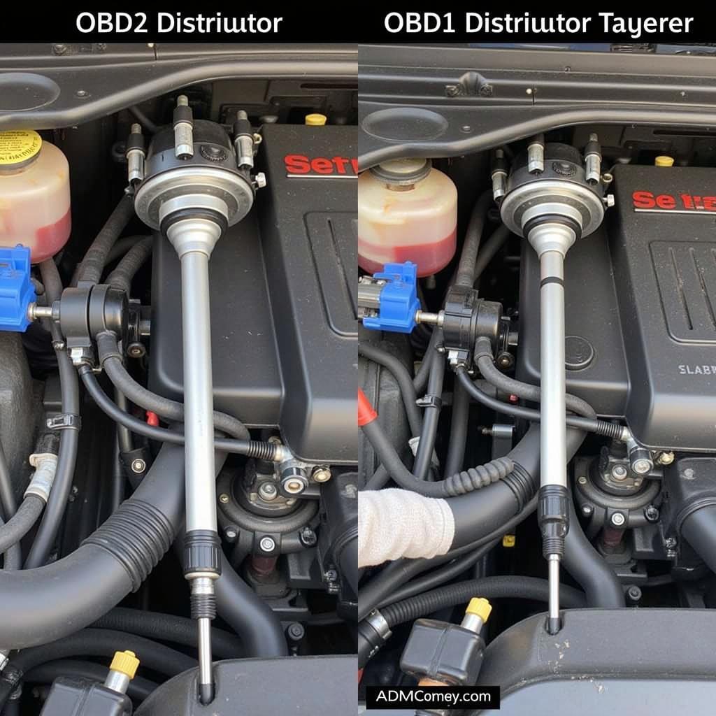 OBD2 and OBD1 Distributors on an H22 Engine