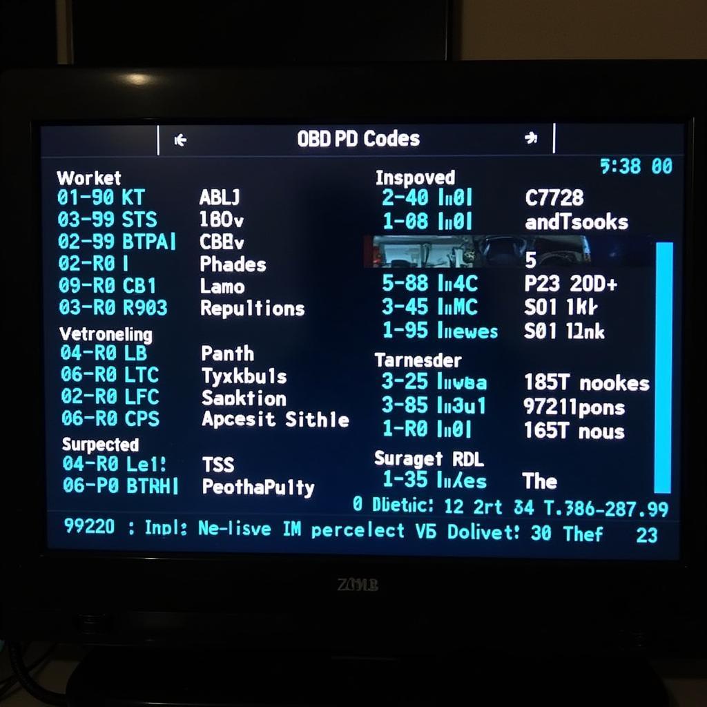 OBD2 PID Codes