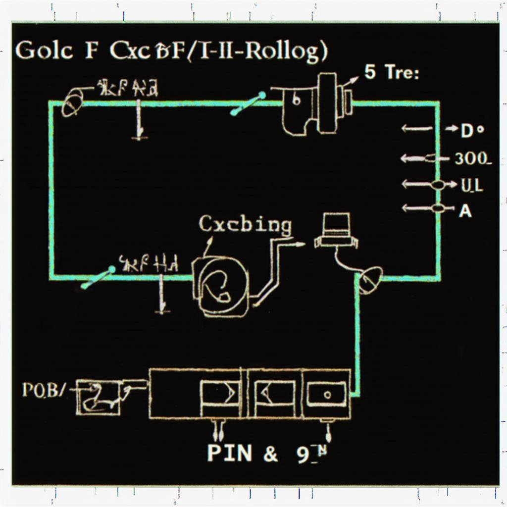 OBD2 Pins 4 and 9 Circuit Diagram