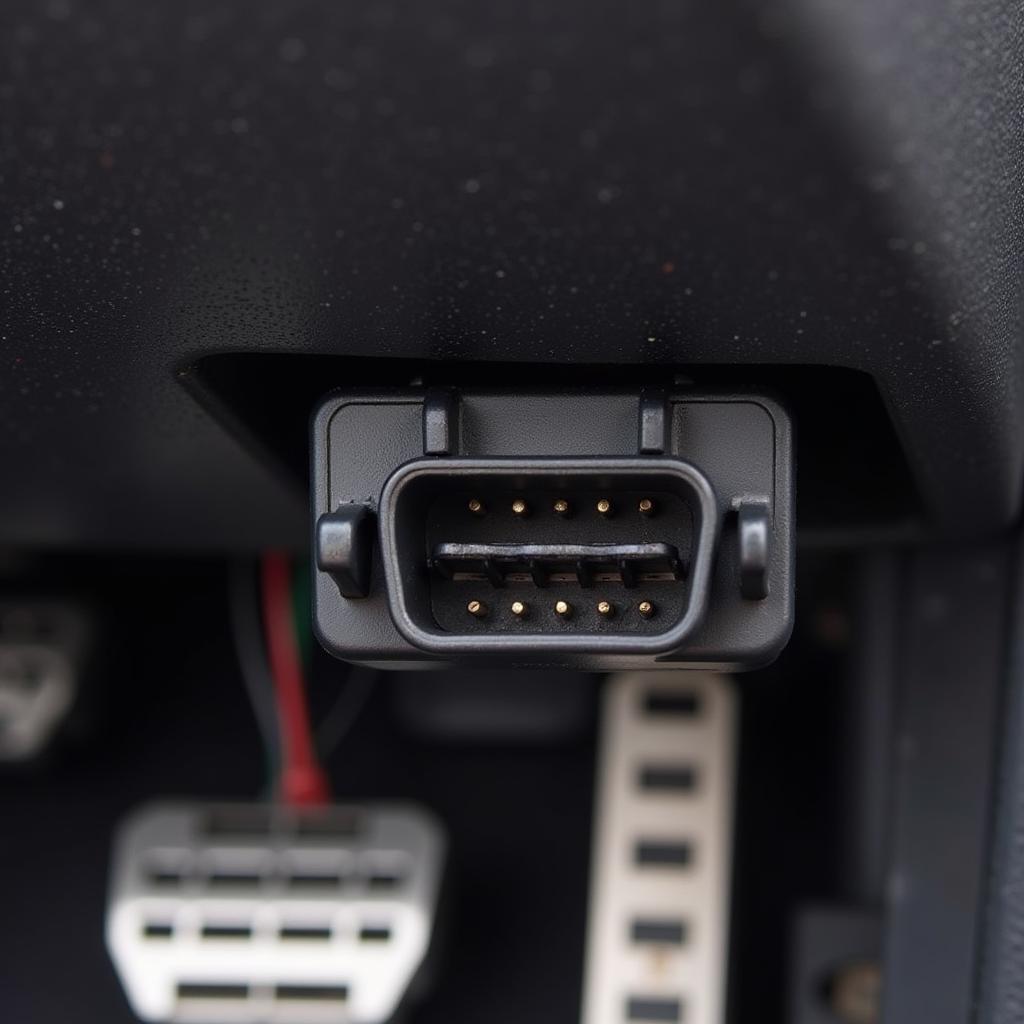 OBD2 Plug Location Under Dashboard