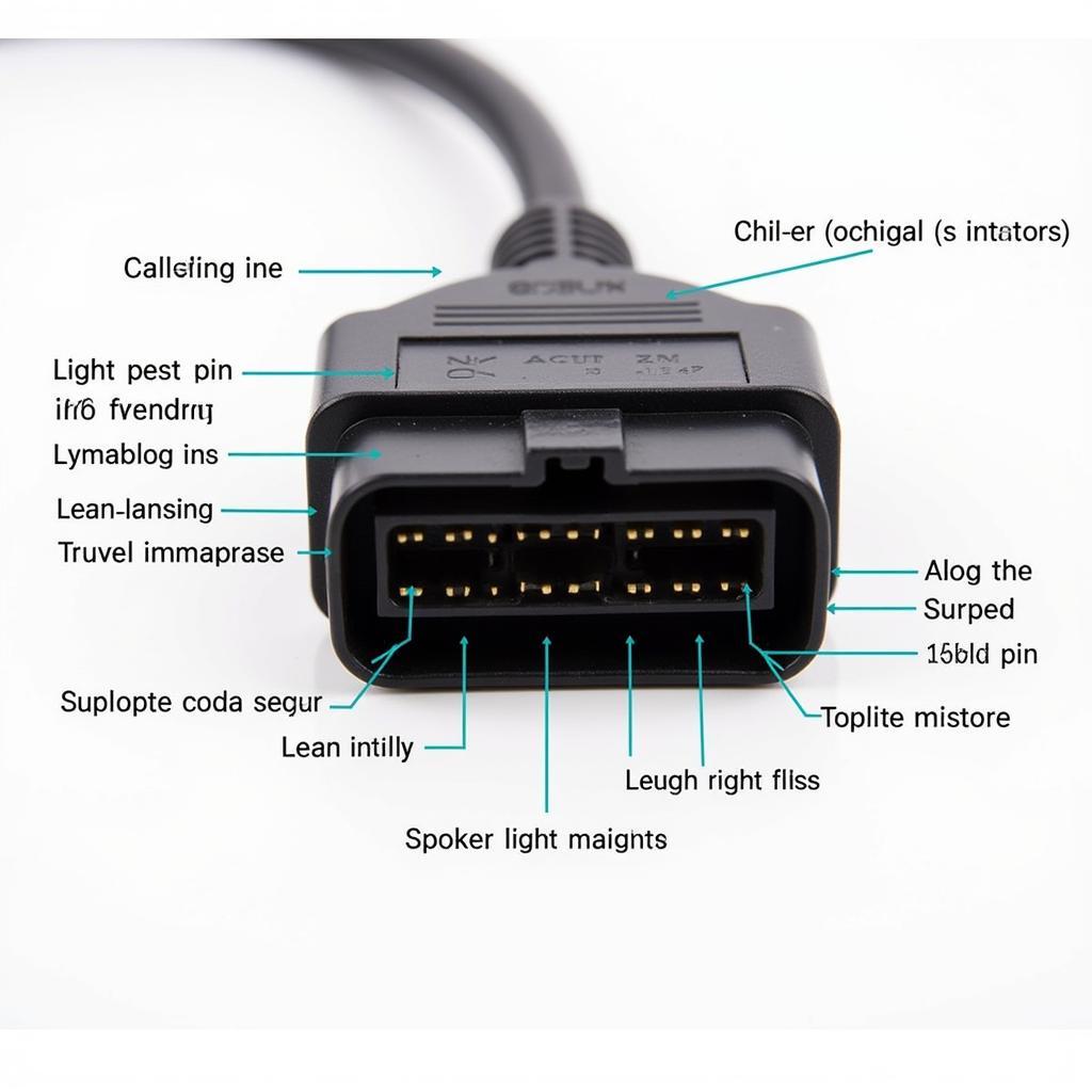 OBD2 Plug Pinout Diagram