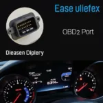 OBD2 Port and Mileage Display