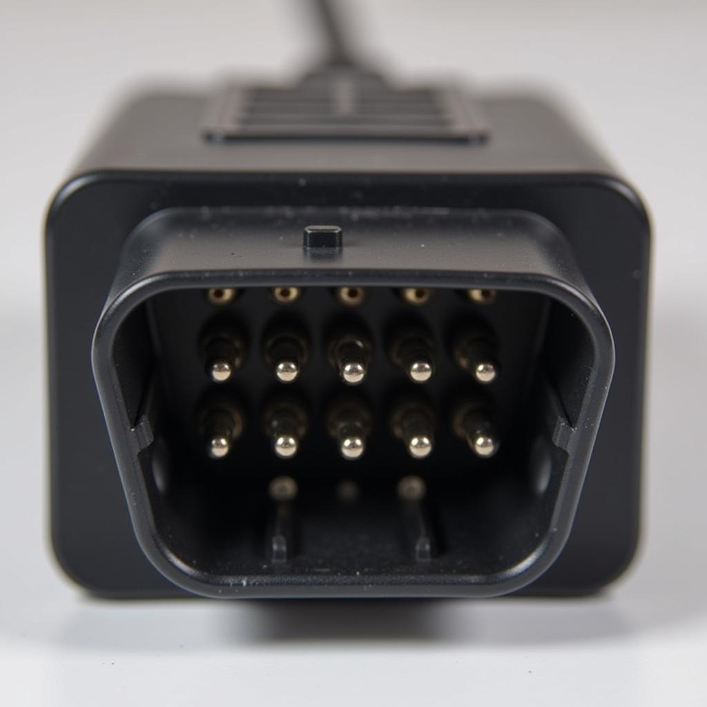 OBD2 Port Close-Up