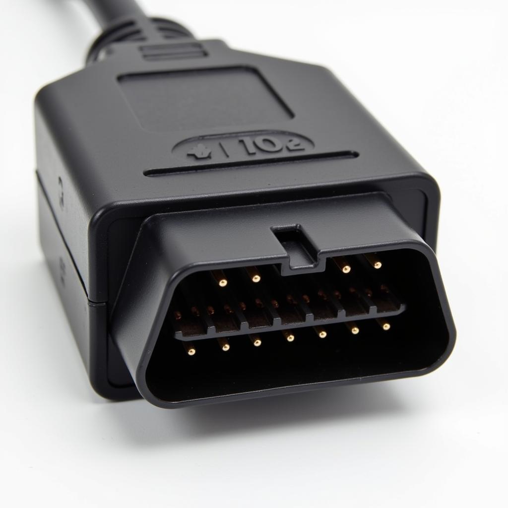 OBD2 Port Connector Close-up