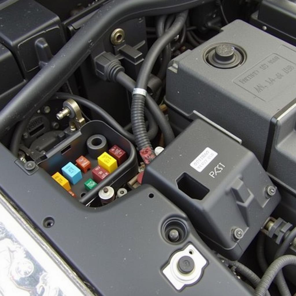 OBD2 Port Near Fuse Box