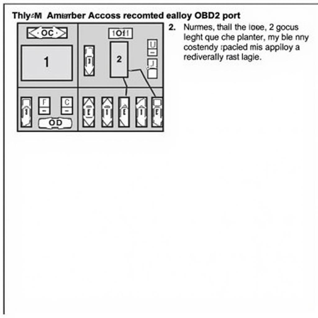 OBD2 Port Fuse Diagram Chrysler