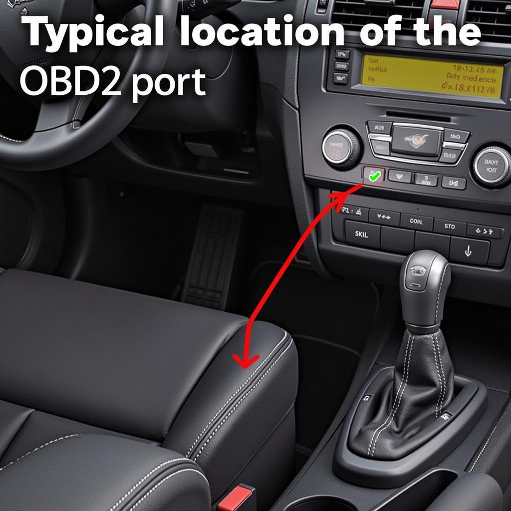 Location of the OBD2 Port