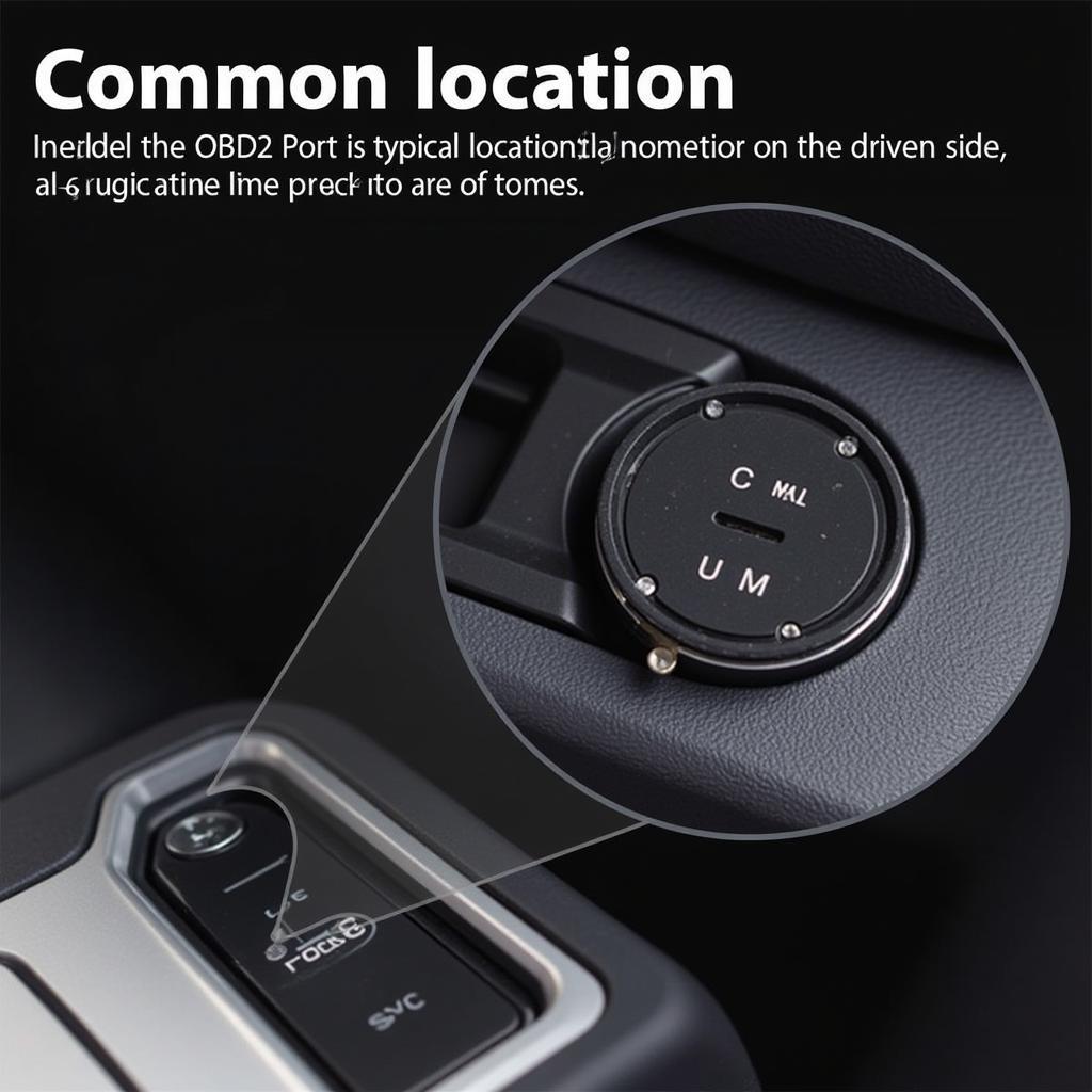 Car OBD2 Port Location