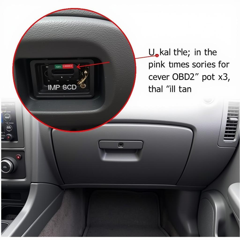 OBD2 Port Location