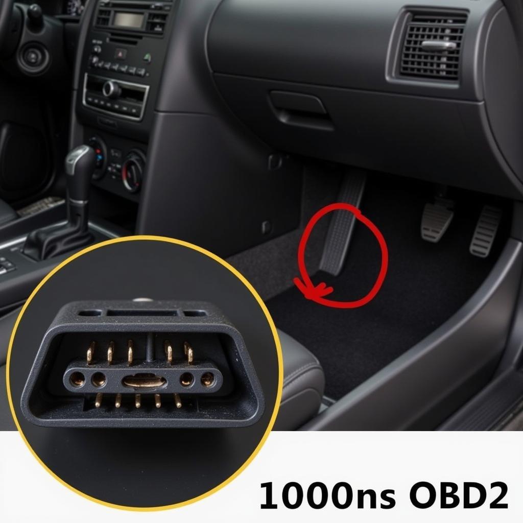 Car's OBD2 Port Location