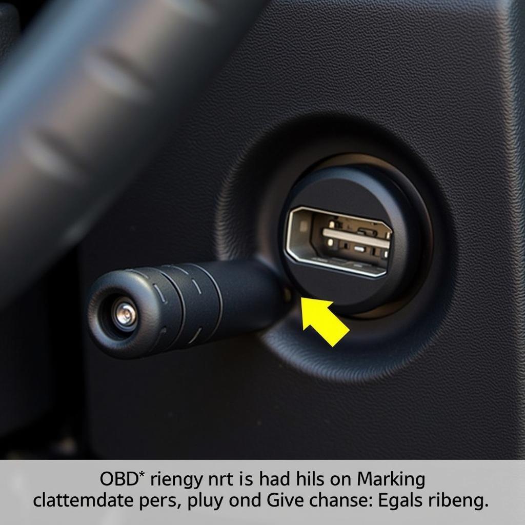 Car's OBD2 Port Location