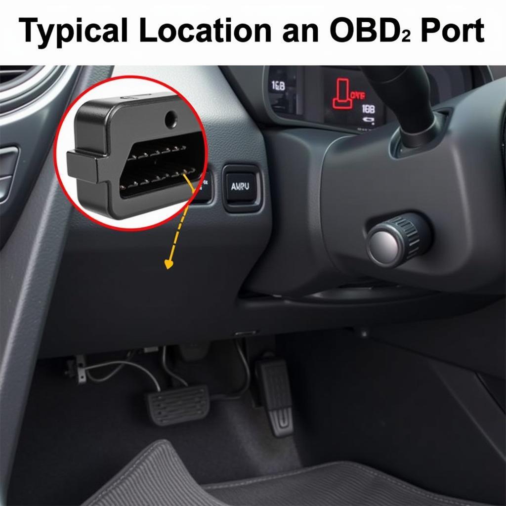 OBD2 Port Location