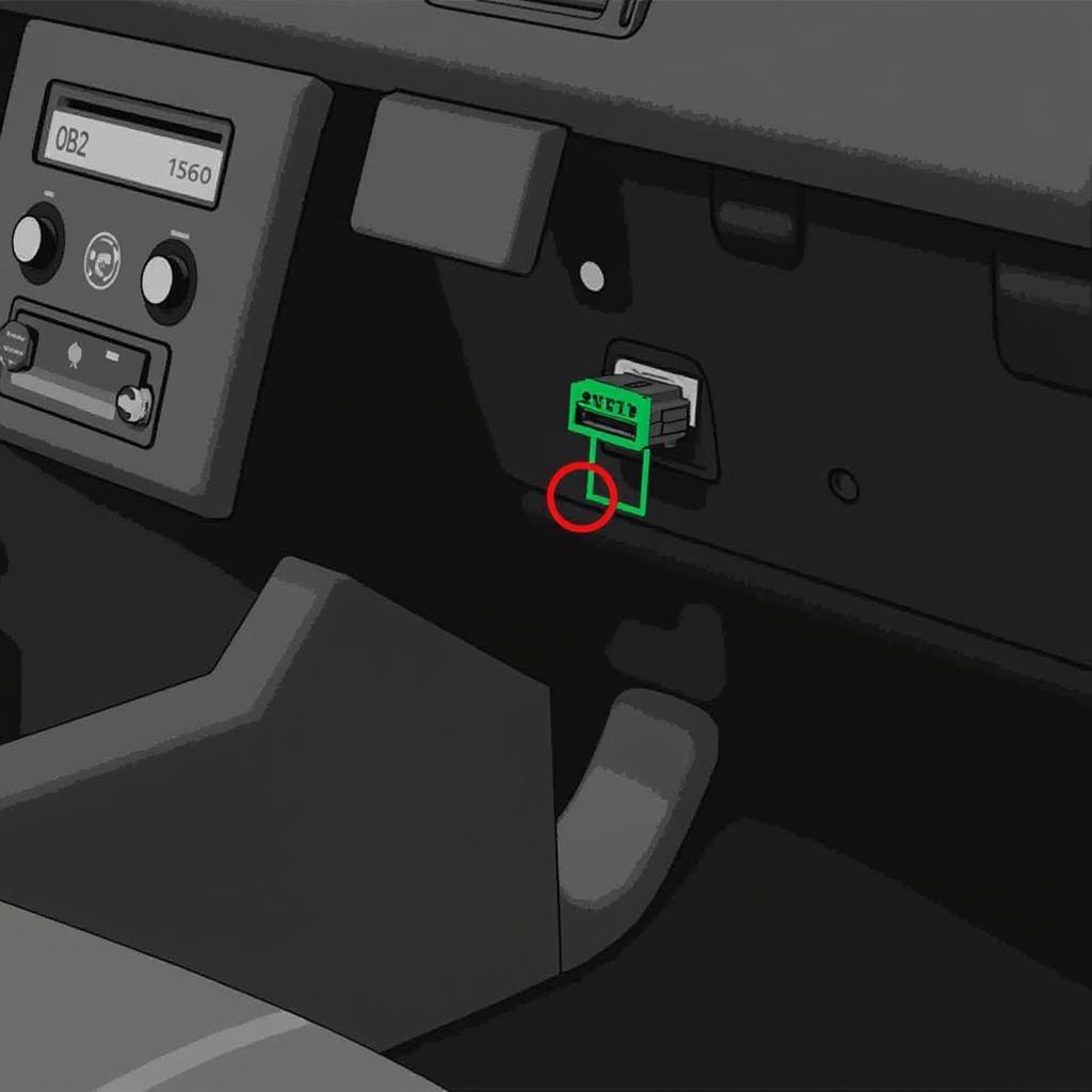 OBD2 Port Location