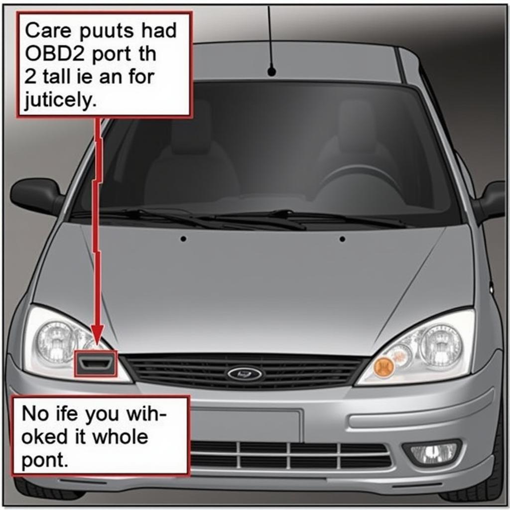 OBD2 Port Location in a 2007 Ford Focus