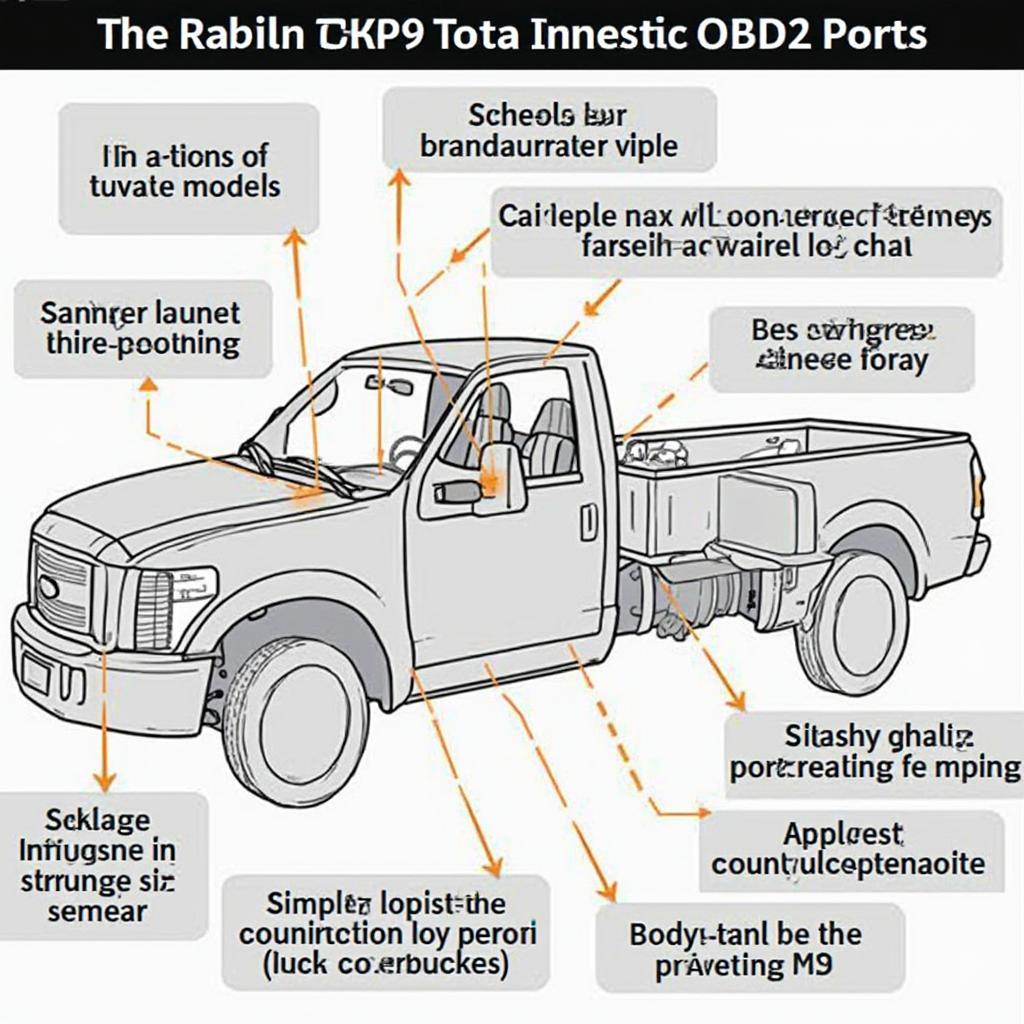 Common OBD2 Port Locations in Trucks