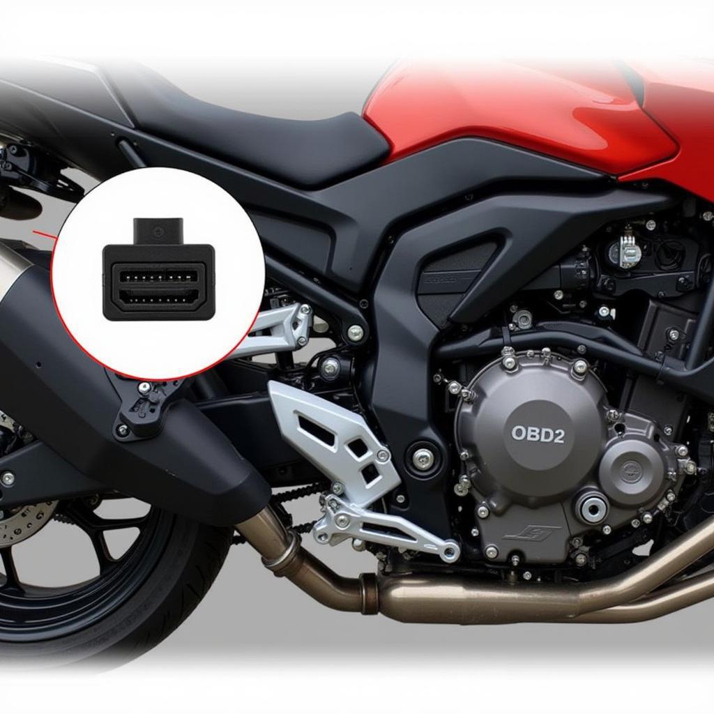 Motorcycle OBD2 Port