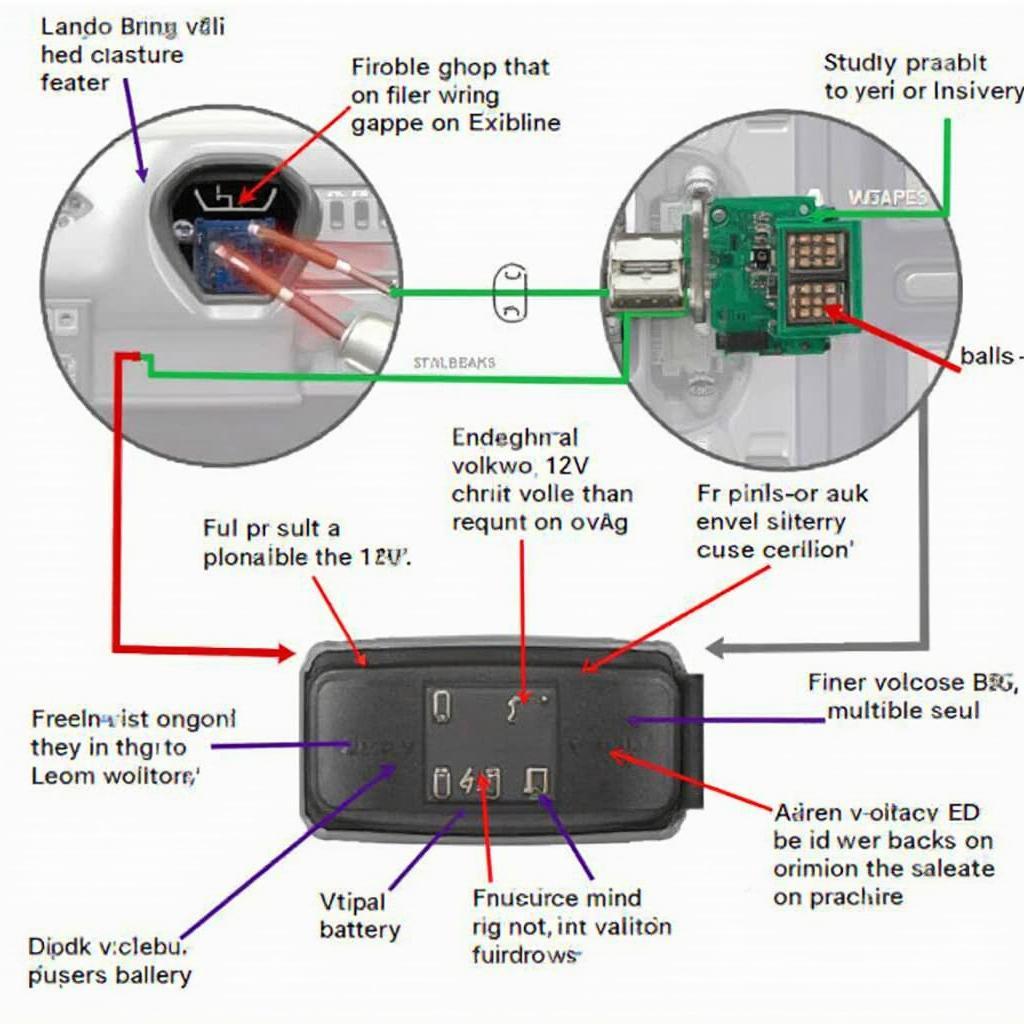 OBD2 Port Power Supply Diagram