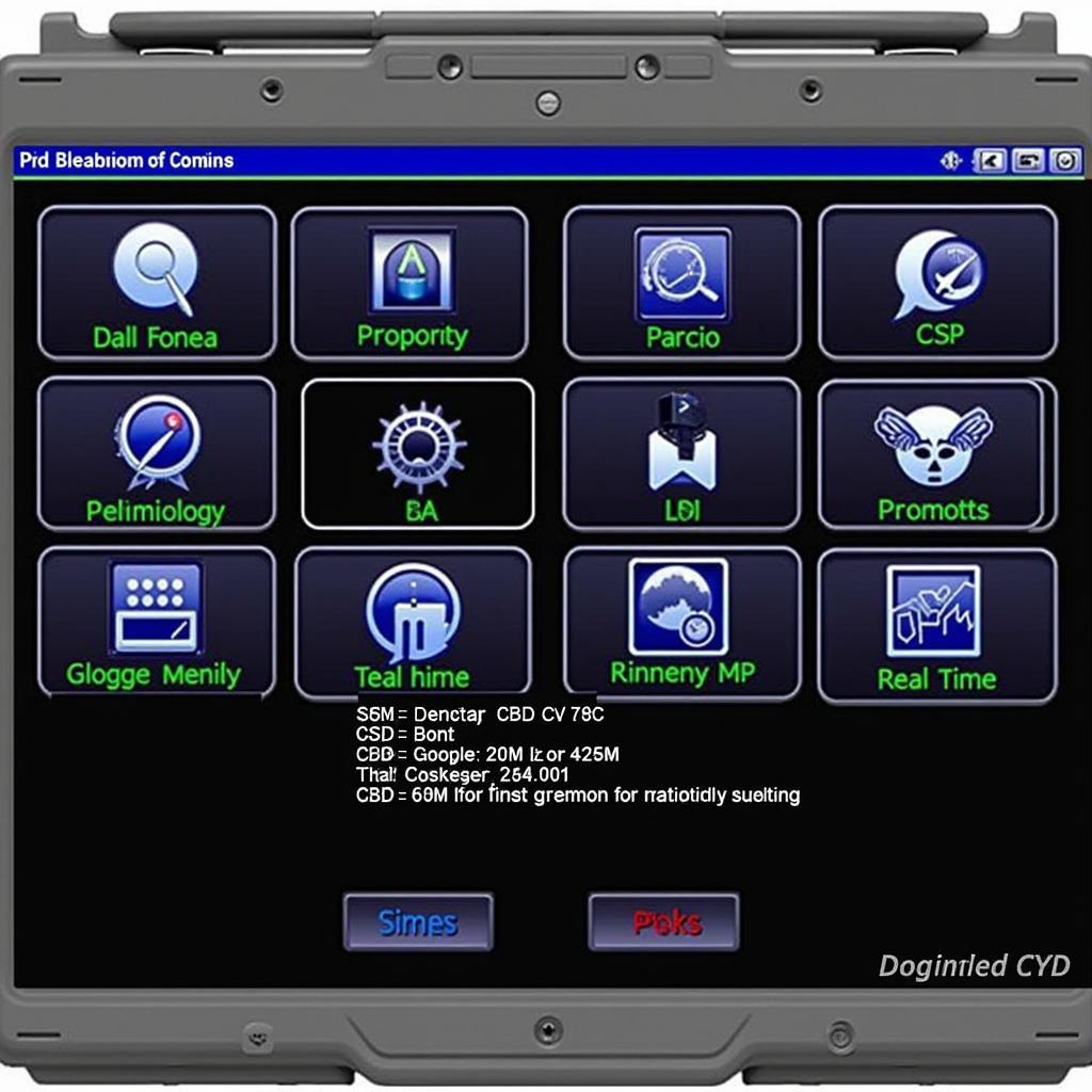 OBD2 Programming Software Interface