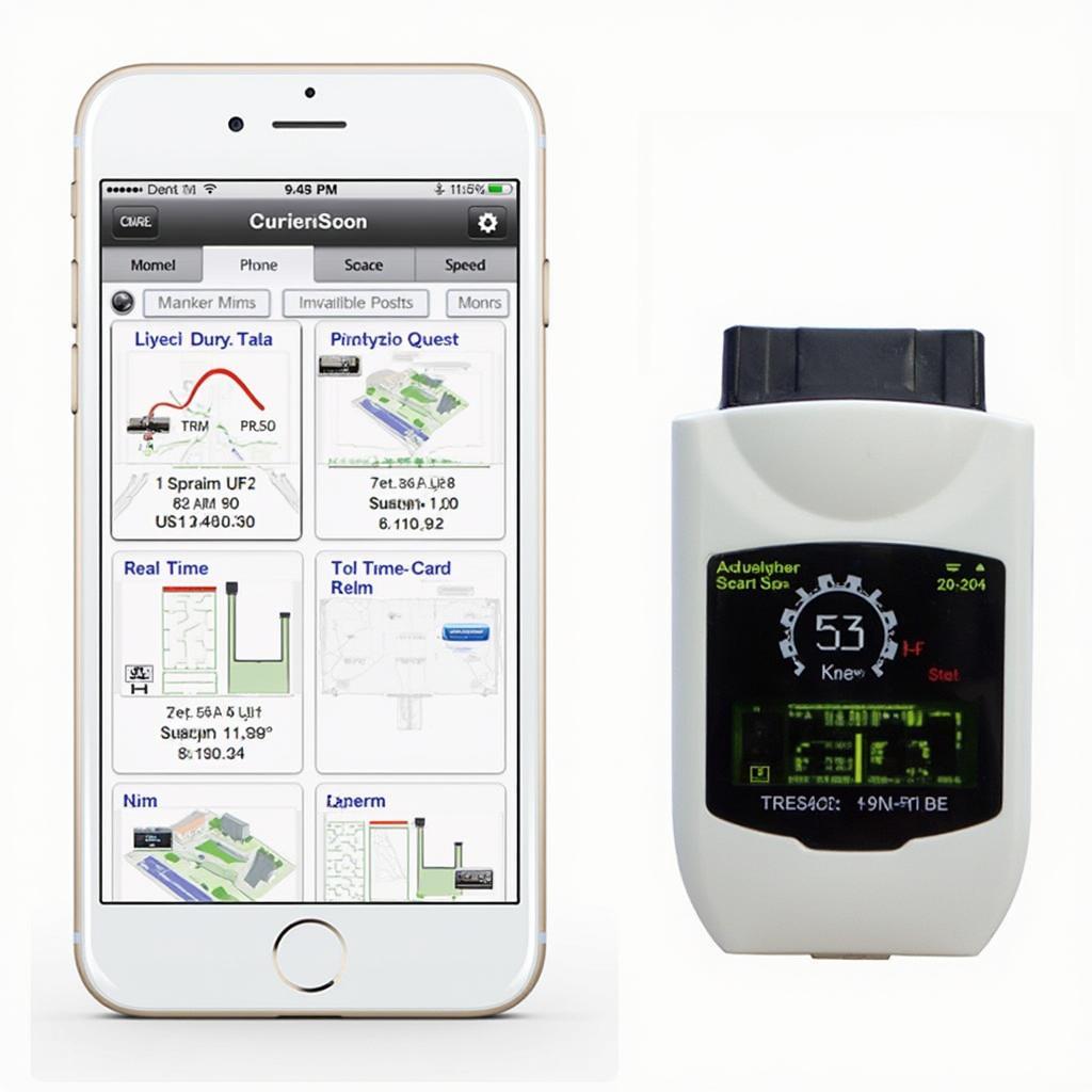 iPhone Displaying Car Data from OBD2 Reader