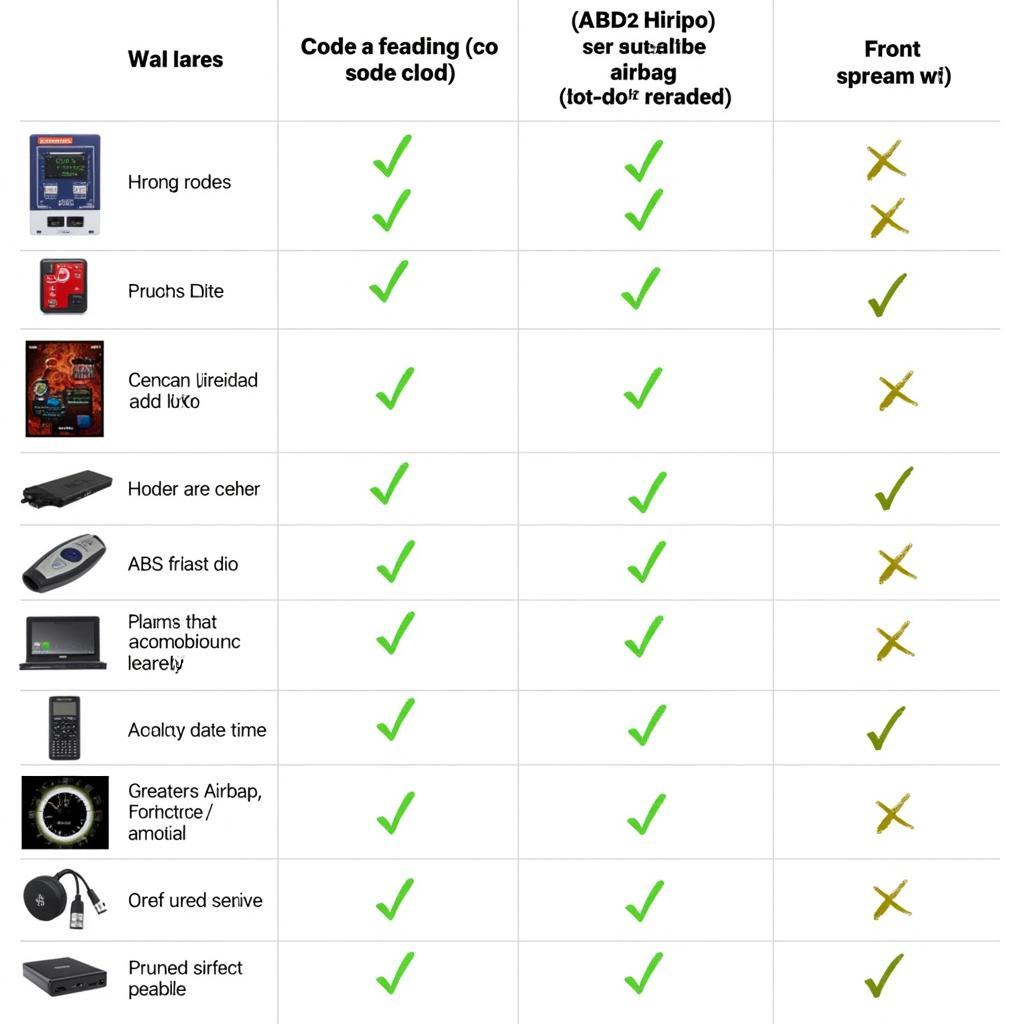 Comparing features of cheapest OBD2 readers