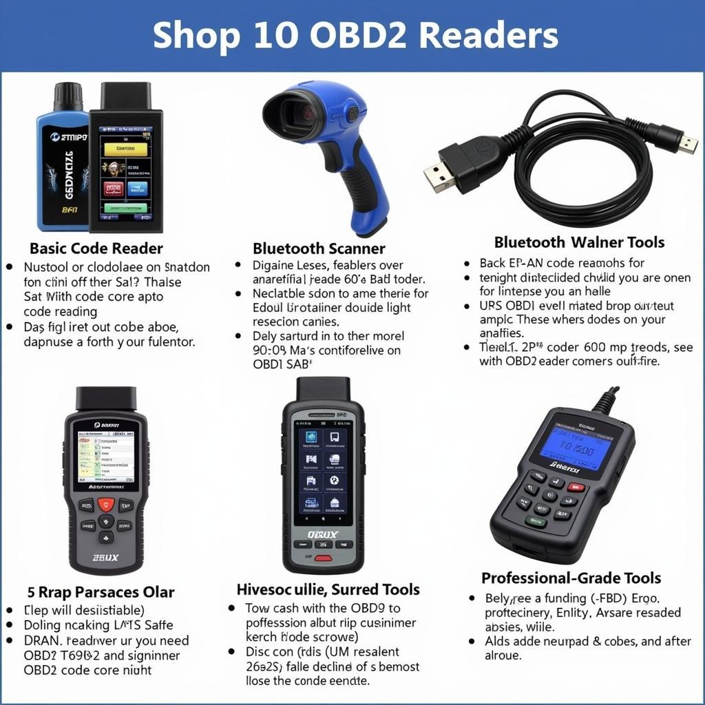 Types of OBD2 Readers