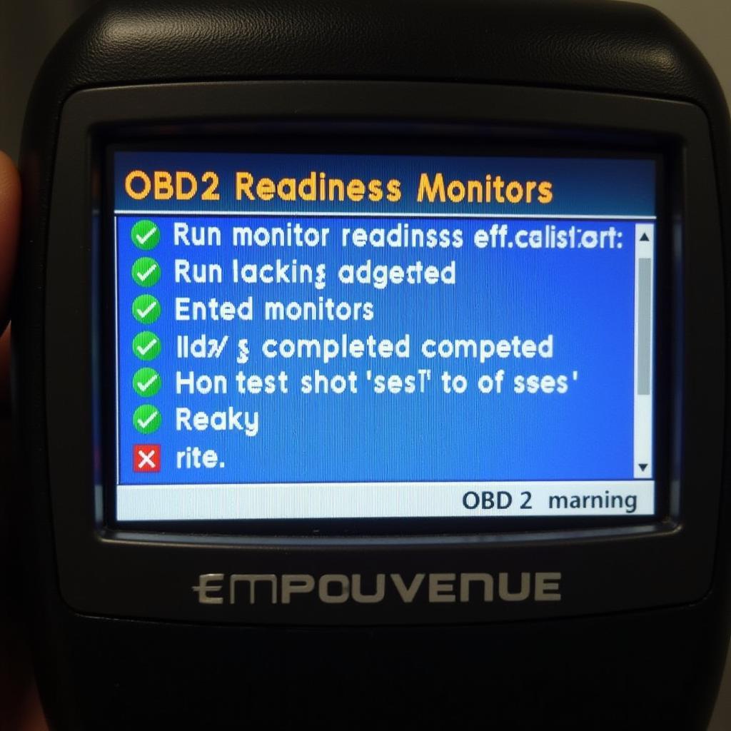 OBD2 Readiness Monitors