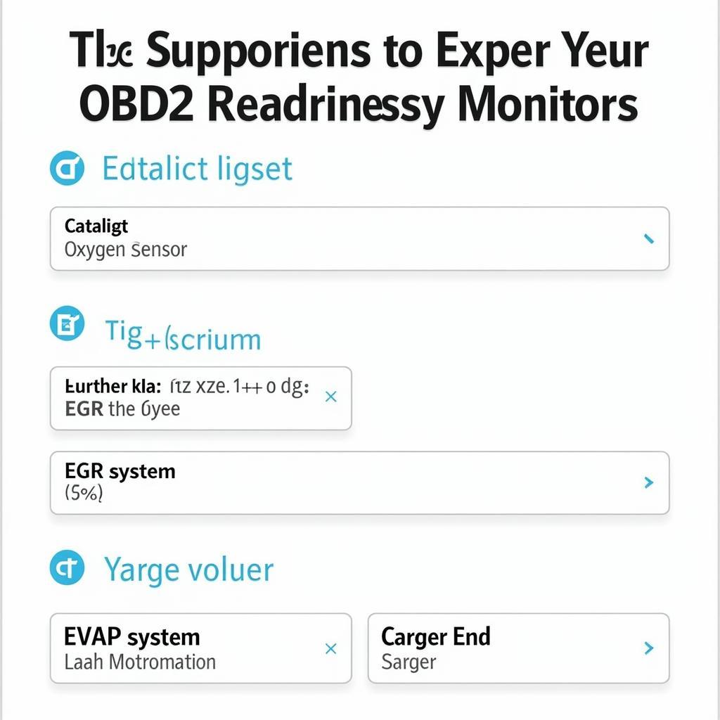 OBD2 Readiness Monitors